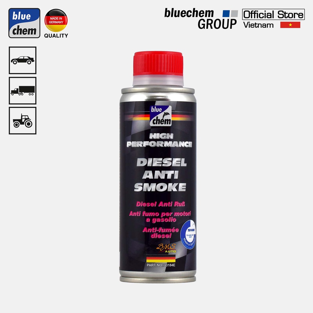 Dung dịch bluechem Giảm khói khí thải Diesel (Diesel Anti Smoke)