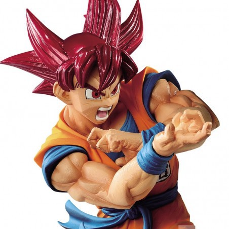 Mô hình Dragonball chính hãng - Goku God - Blood of Saiyans SPECIAL.ver