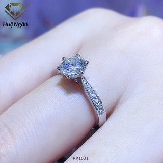 Nhẫn bạc Ý 925 Bạc xinh- ổ cao RR1603
