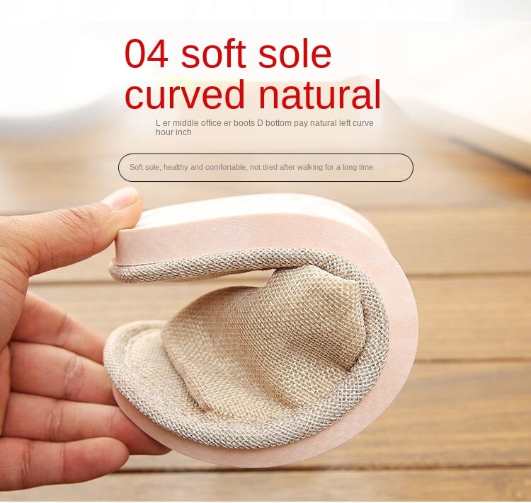 Hàng mới về mới dép cotton lanh đi trong nhà chống trượt thời trang xuân thu cho cặp đôi