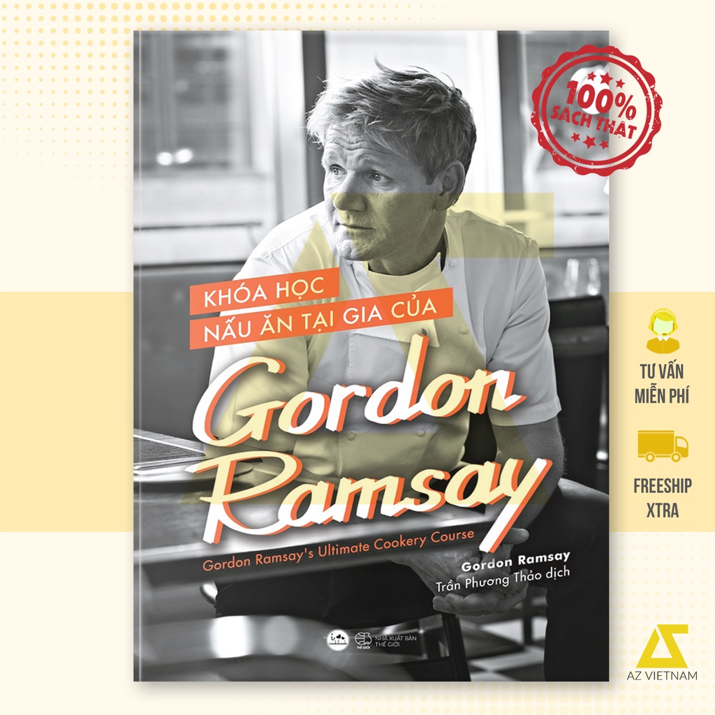 Sách - Khóa Học Nấu Ăn Tại Gia Của GORDON RAMSAY