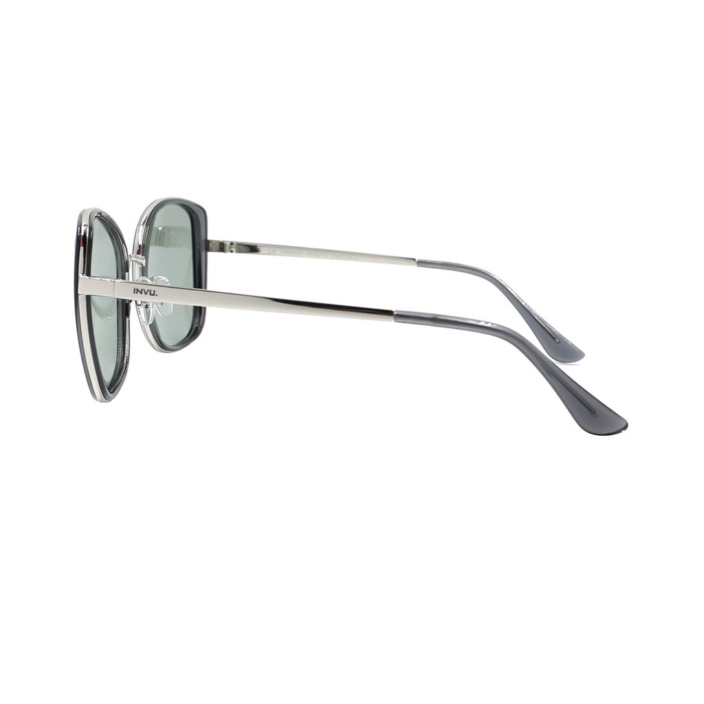 Kính mát nam nữ thời trang Invu B1907 C chính hãng, thiết kế dễ đeo bảo vệ mắt