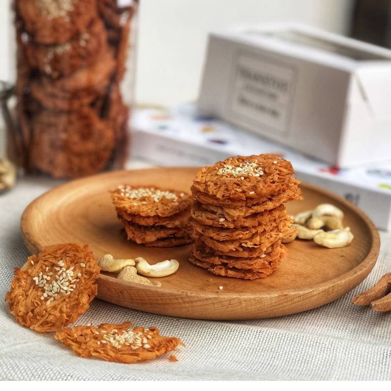 [FREE SHIP] Bánh quy dừa 200gr - Bánh ăn kiêng, giảm cân, ăn vặt theo chế độ Keto | BigBuy360 - bigbuy360.vn
