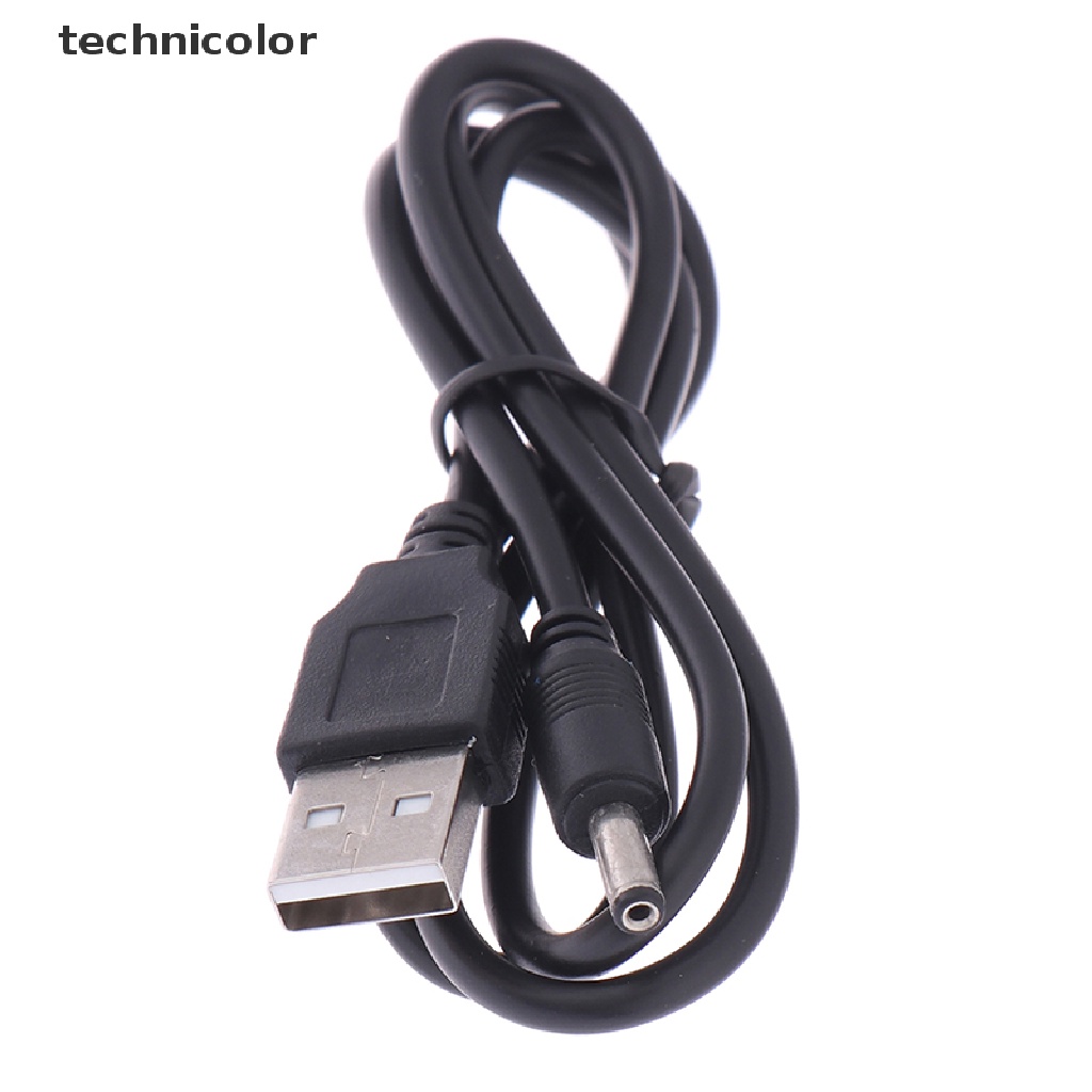 Tcvn 1Pc USB to DC 3.5mm Power Cable USB A Male to Jack Connector 2A Power Cable Jelly