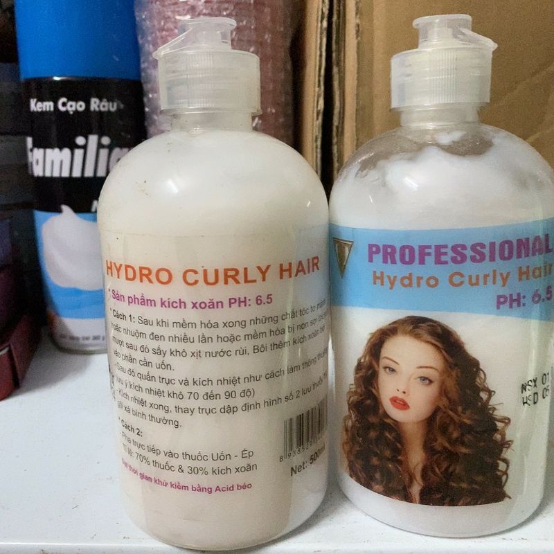 Kích xoăn Hydro Curl Hair -hàng công ty 500ml