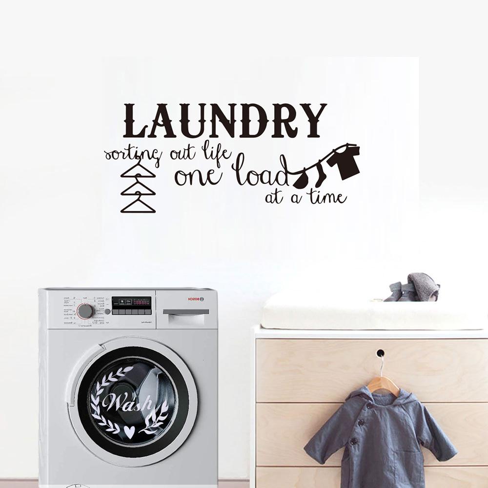 LET Biển Hiệu Máy Giặt / Máy Sấy Khô Trang Trí Nội Thất