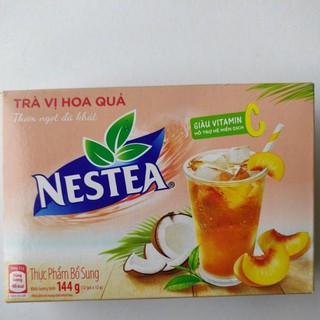 Trà vị Hoa quả Nestea hộp 144g (12 gói x 12g)