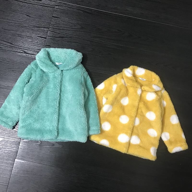 Áo lông bé gái Max 3-24m  Áo lông cừu lót thun cotton mềm xuất dư 1221