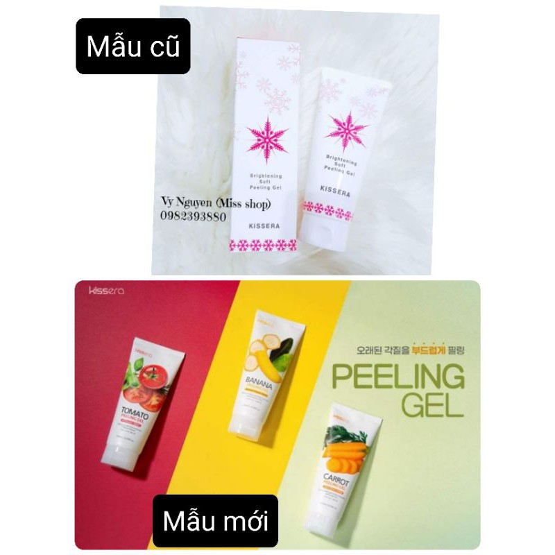 TẨY TẾ BÀO CHẾT GEL DA MẶT KISSERA HÀN QUỐC