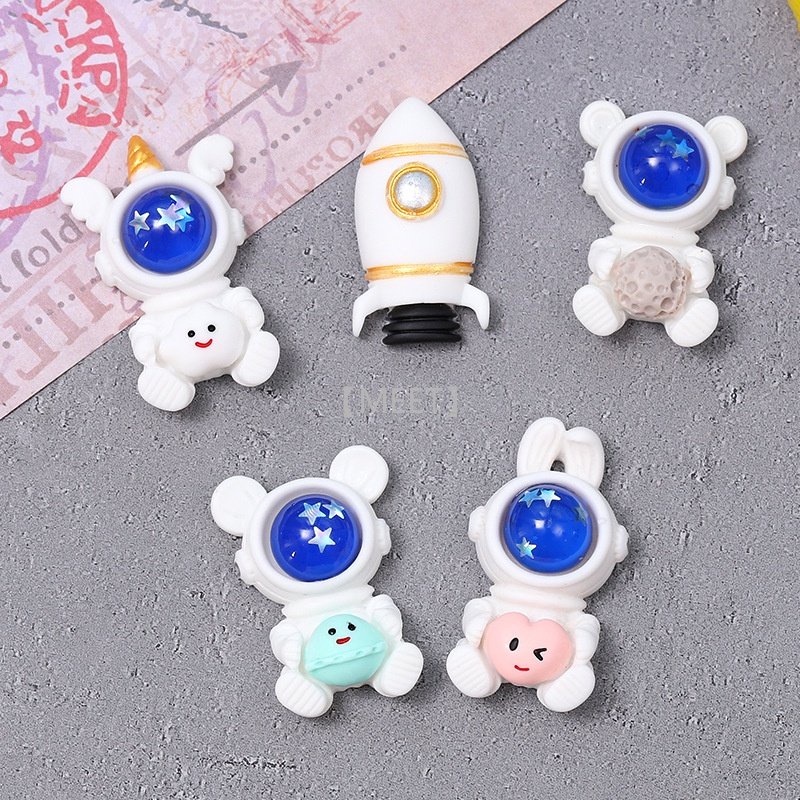 Set 1 mô hình phi hành gia/phi hành gia/tàu không gian bằng nhựa Resin DIY