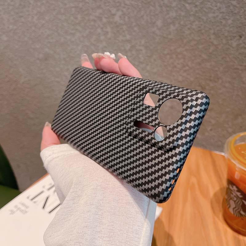 Ốp Điện Thoại PC Cứng Siêu Mỏng Họa Tiết Sợi Carbon Tản Nhiệt Cho Xiaomi Mi 12 12S 12X 11 Pro Ultra Mix 4 Civi 1S