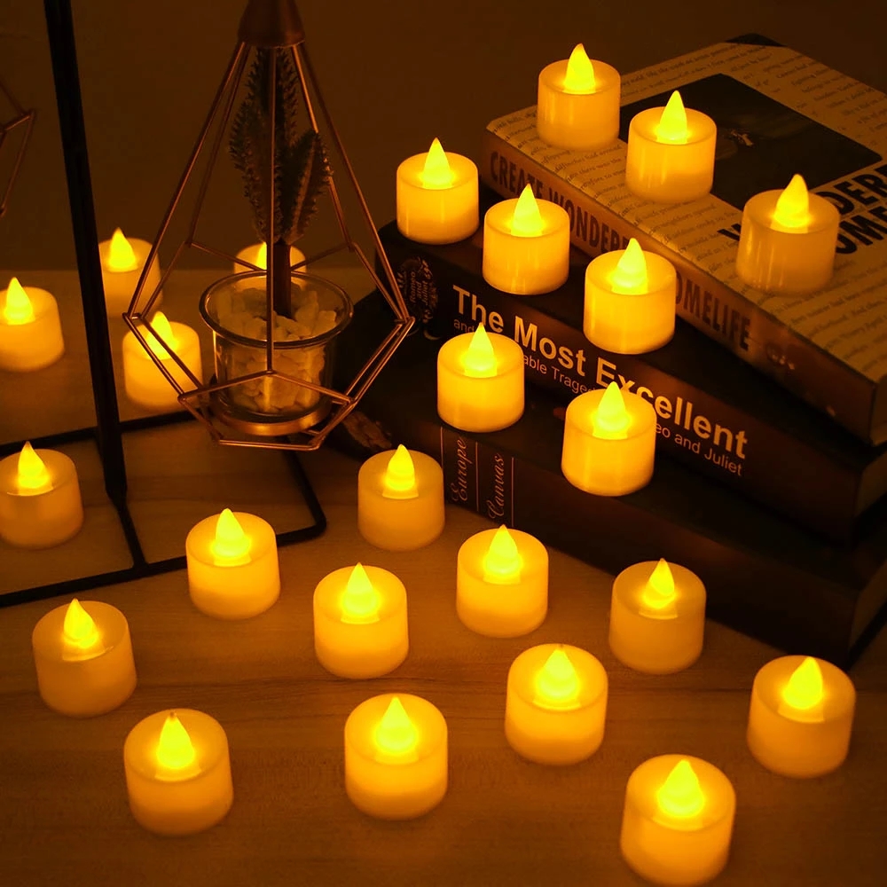 1 Nến Đèn Led Nhiều Màu Trang Trí Tiệc