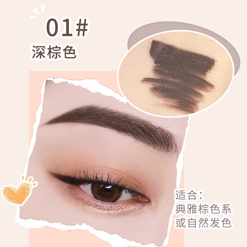 Kem Nhuộm Lông Mày WODWOD Chống Nước Lâu Phai Cho Hàng Lông Mày Siêu Mượt Mà