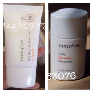 kem chống nắng từ innisfree
