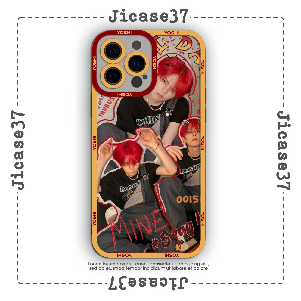 Ốp lưng iphone cạnh vuông Jicase Yoshi Treasure Kpop 6plus/6s/6splus/7/7plus/8/8plus/x/xs/11/12/pro/max/plus/promax