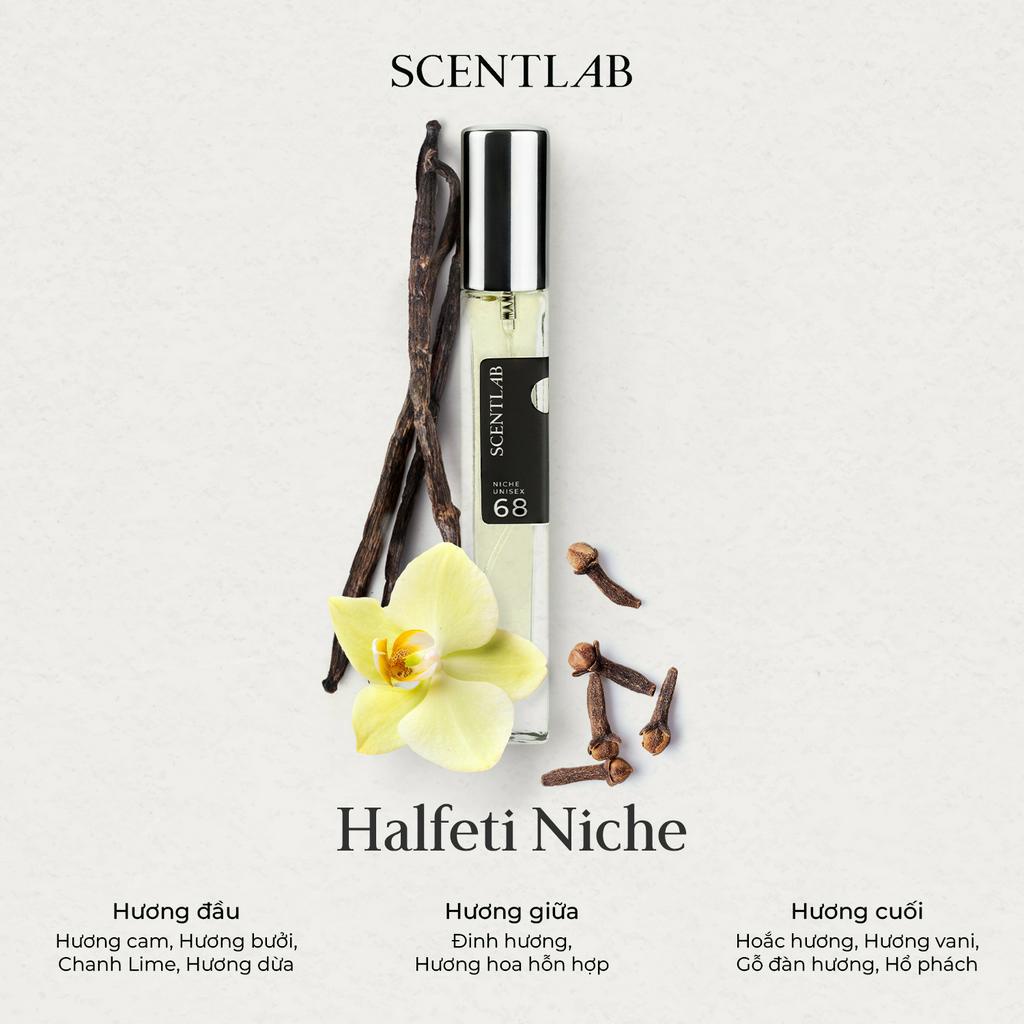 Nước Hoa Nam Nữ SCENTLAB No.68 Norman Halfeti Niche 10ml Sang Trọng Cổ Điển