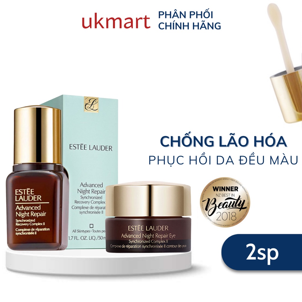 Serum Tinh Chất Estee Lauder Advanced Night Repair Phục Hồi, Tái Tạo, Chống Lão Hóa Da Kem Mắt Estee