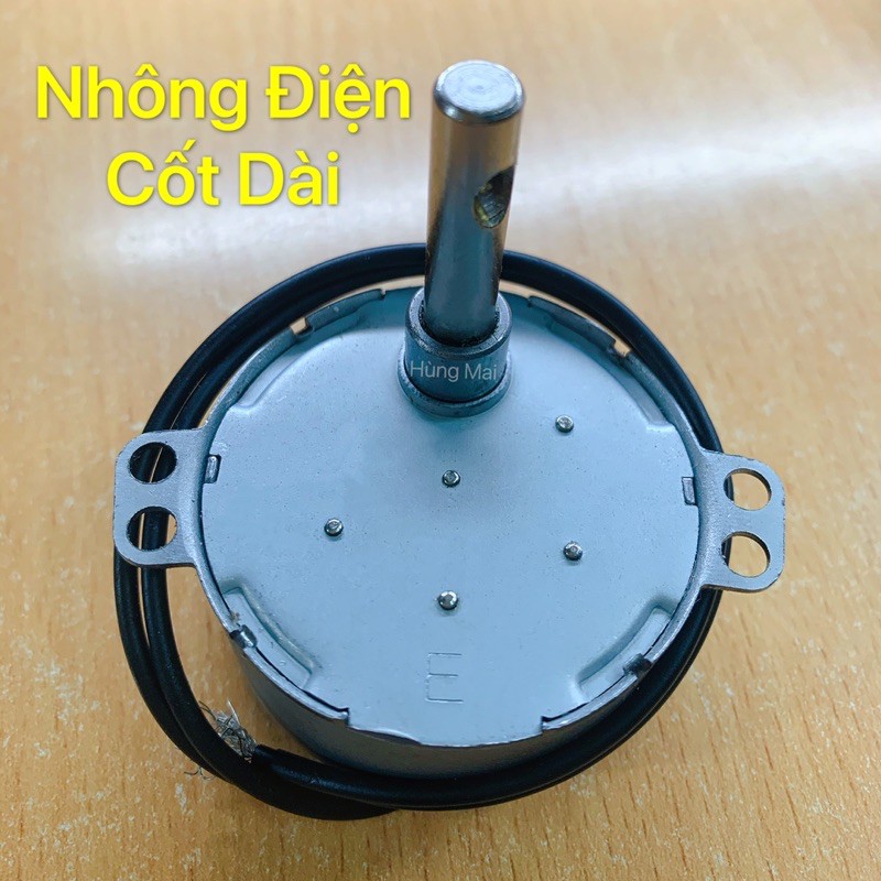 Túp Năng - moter quạt công nghiệp cốt dài 3 cm