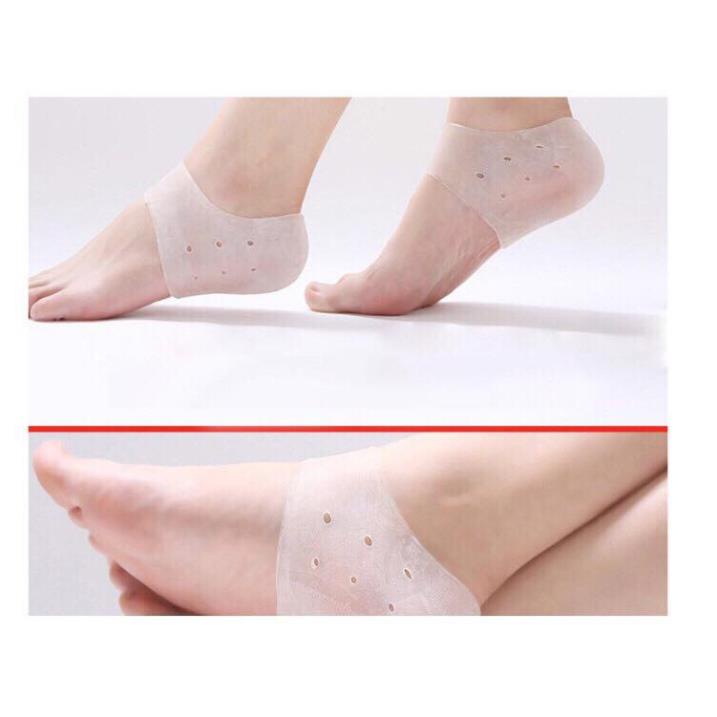 Đôi lót gót chân silicon siêu mềm chông đau chân, xước, mòn gót ( tuyển khách sỉ)
