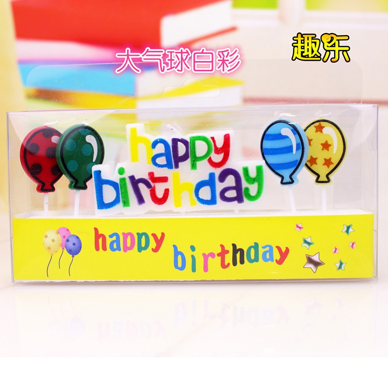 Bộ chữ sinh nhật , thôi nôi tặng kèm nến chữ happy birthday