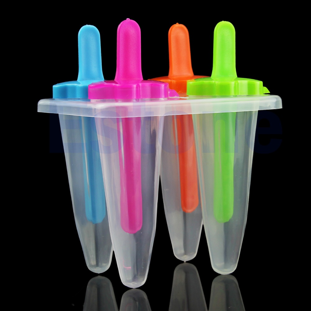 Bộ 4 Khuôn Làm Kem Que Hình Nón Se