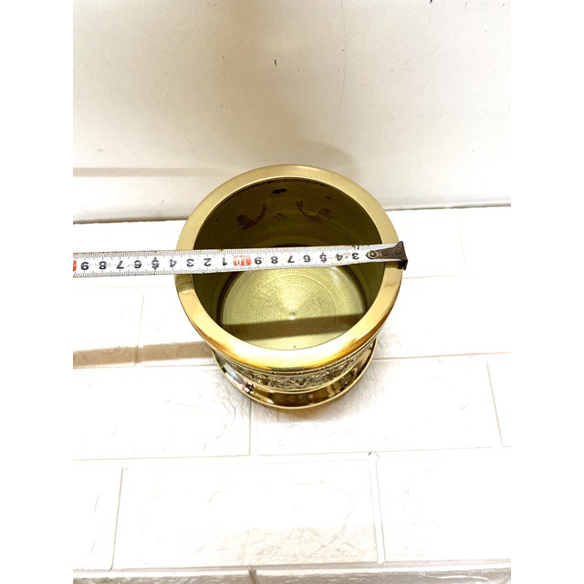 Đồ Đồng Thờ Cúng Phong Thủy BÁT HƯƠNG NHANG CAO 14 cm x 14 cm  nặng 1.4 kg. chất liệu bằng đồng 💯 bộ thờ cúng tâm linh