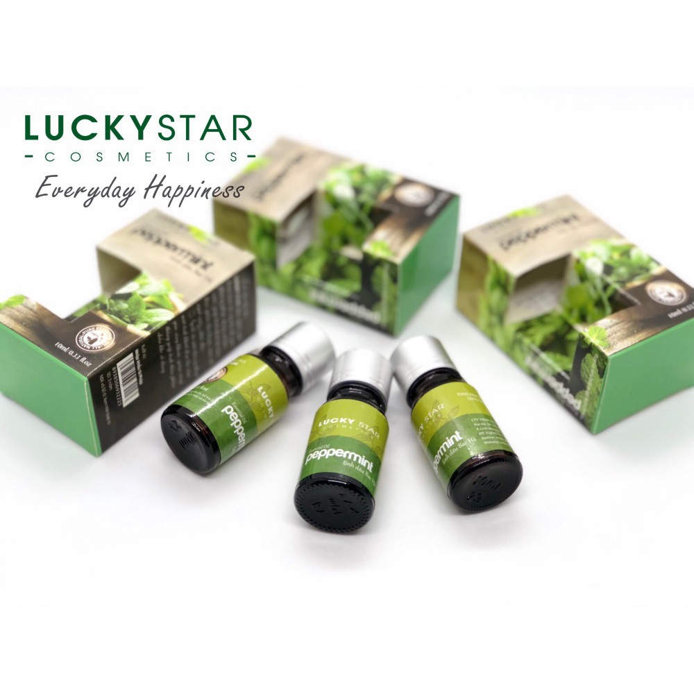 Tinh Dầu Bạc Hà Lucky Star (10ml)