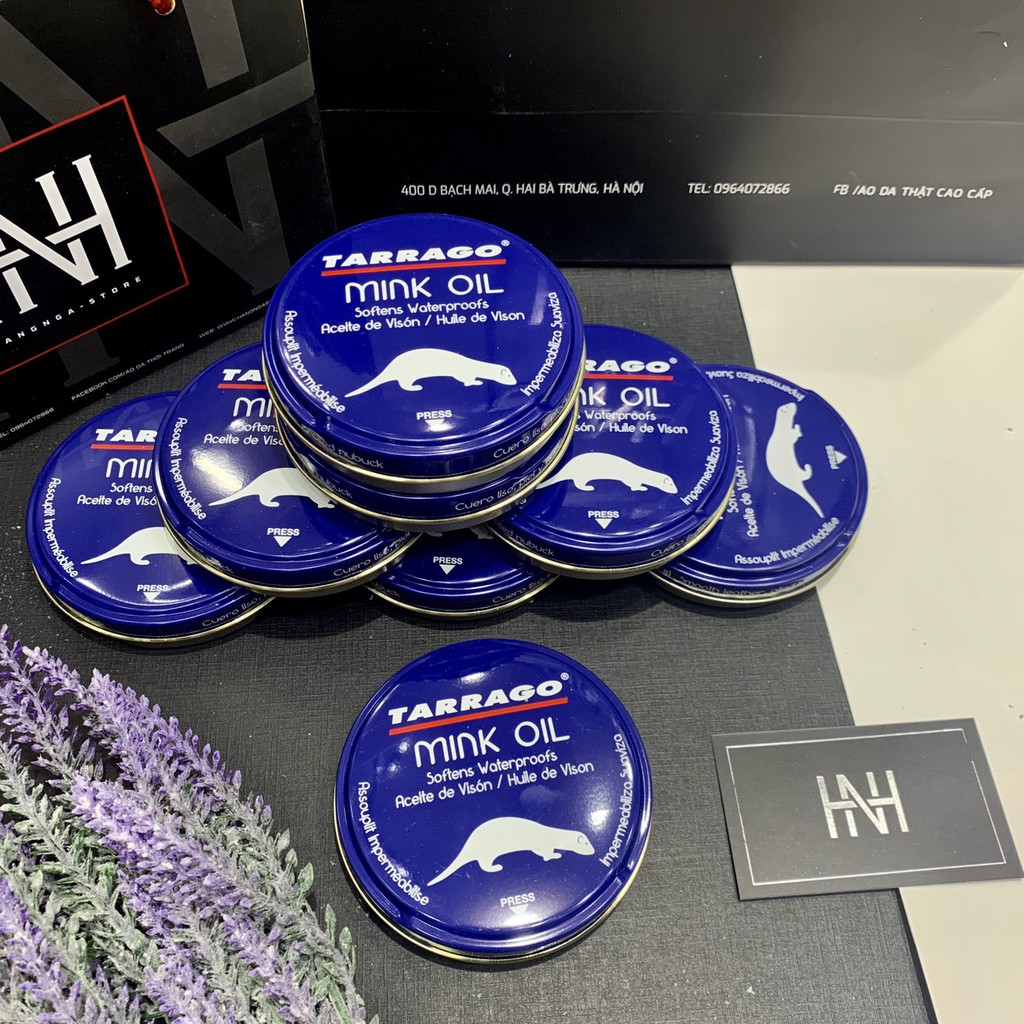 Sáp Dưỡng Đồ Da Mink Oil Của Tây Ban Nha - Chuyên Dưỡng Áo Da Thật, Nội Thất, Sofa, Giầy, Túi Xách