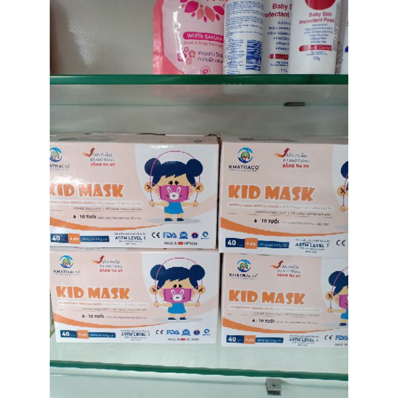 Khẩu trang trẻ em khatraco 4-10 tuổi | BigBuy360 - bigbuy360.vn