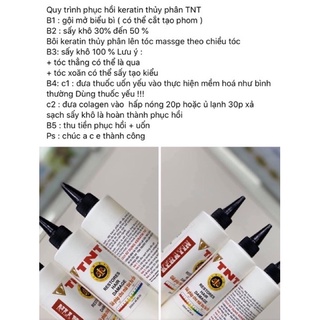 Hấp keratin phục hồi tóc hư tổn TNT