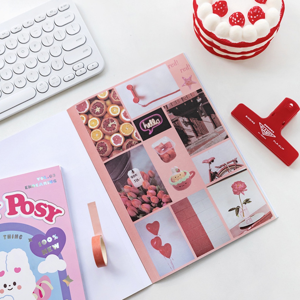 Sticker - Tập 20 Trang Tạp Chí Stickers ROSY POSY Siêu Đỉnh