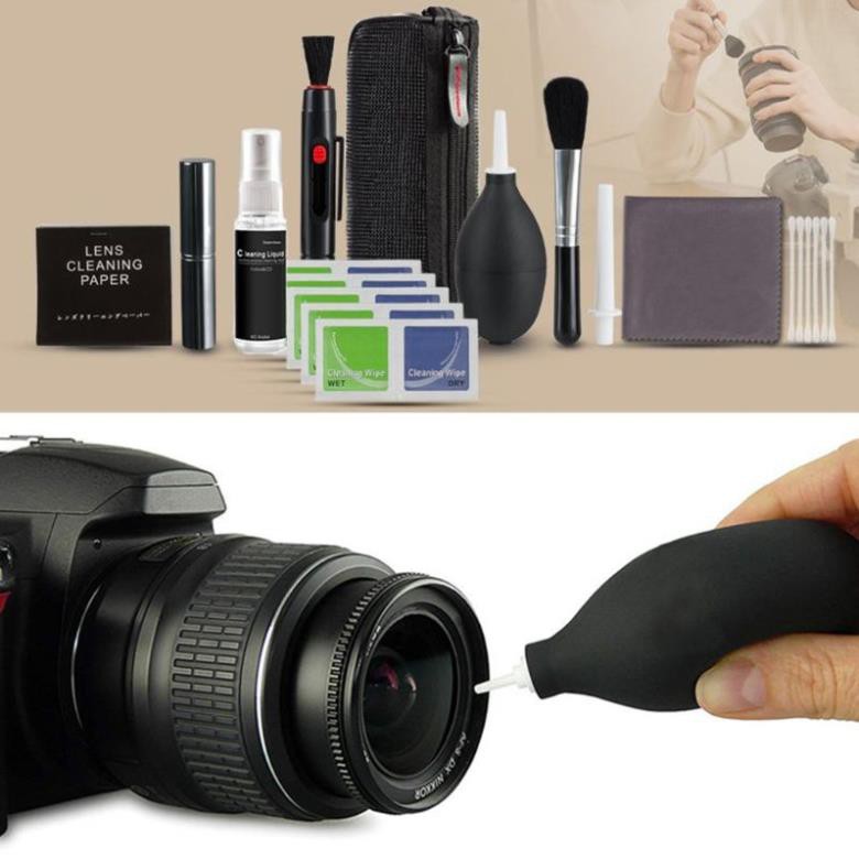 Bộ dụng cụ vệ sinh máy ảnh kỹ thuật số DSLR chuyên nghiệp tiện lợi