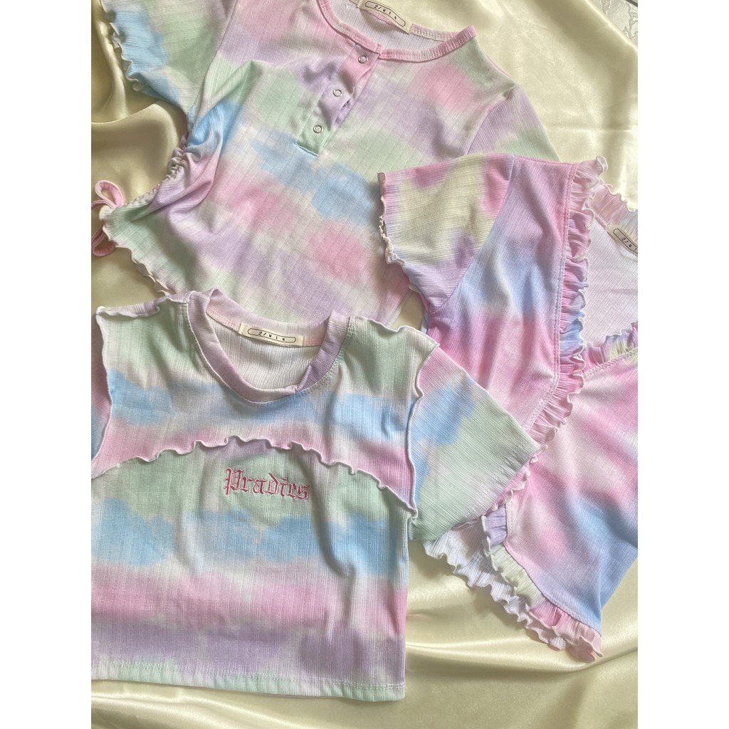 Áo Croptop Nữ - Áo Thun Loang - Thời Trang Nữ AnAn - CRT20 | BigBuy360 - bigbuy360.vn