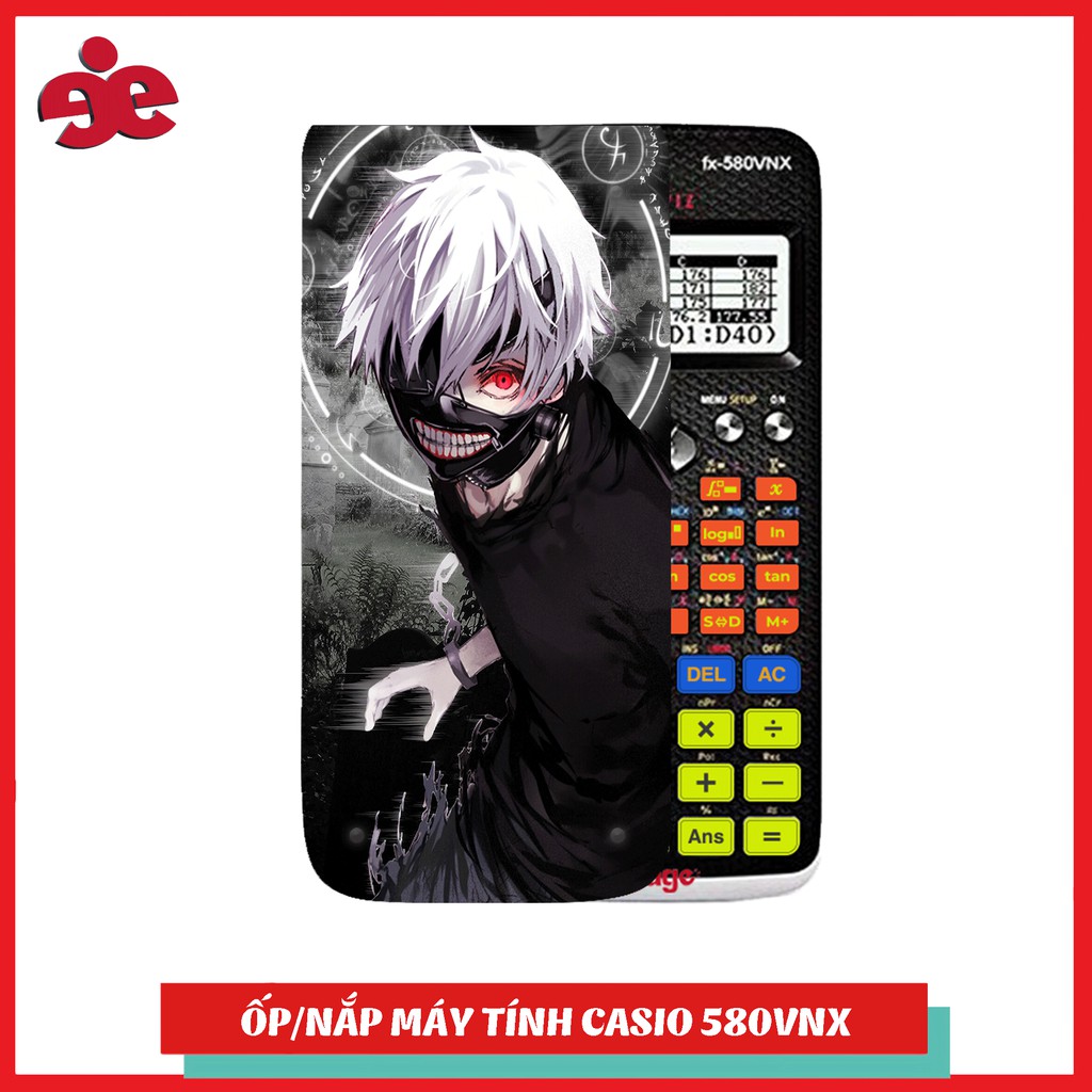 ỐP NẮP MÁY TÍNH CASIO FX 580 - NHẬN IN THEO YÊU CẦU