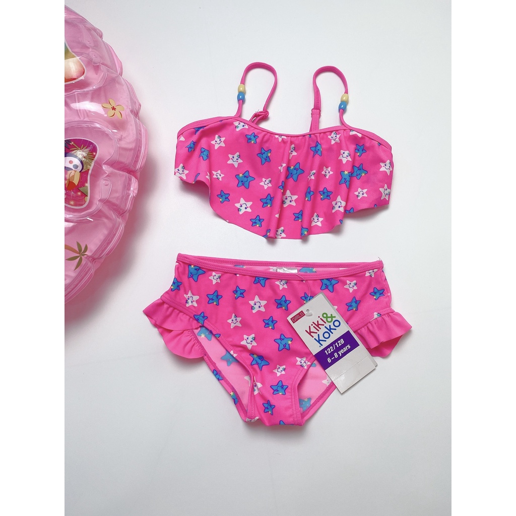 ẢNH TỰ CHỤP - 15kg-22kg  bikini Váy bơi 2 mảnh siêu cute đồ bơi cho bé gái -KellyWang