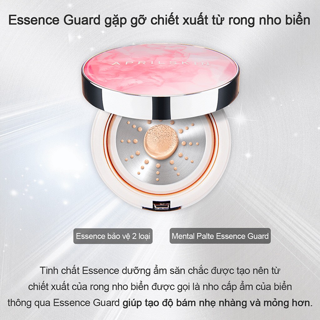 Cushion Aprilskin Magic Essence Shower Màu Hồng | BigBuy360 - bigbuy360.vn