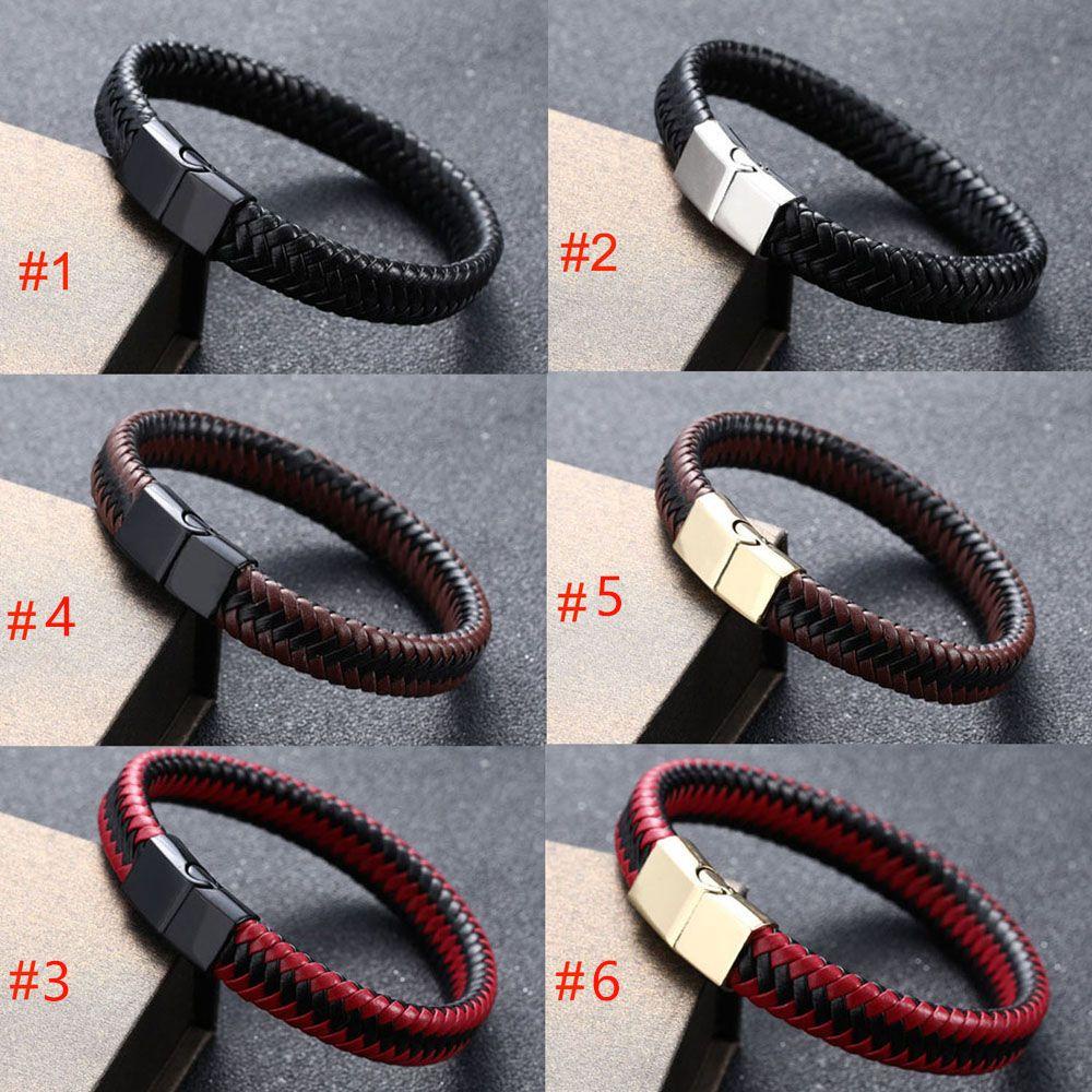 Vòng Tay Da Nhiều Lớp 20.5Cm Phong Cách Retro