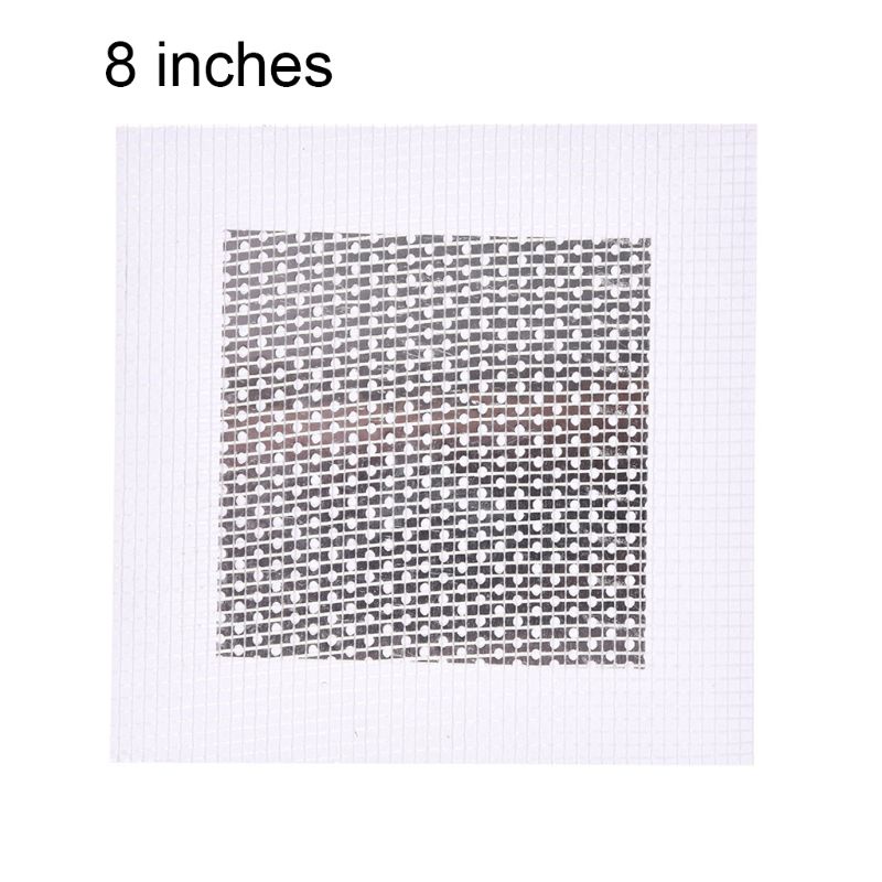 Tấm Lưới Nhôm Dán Tường Sửa Chữa Lỗ Hổng Trần 4 / 6 / 8 Inch