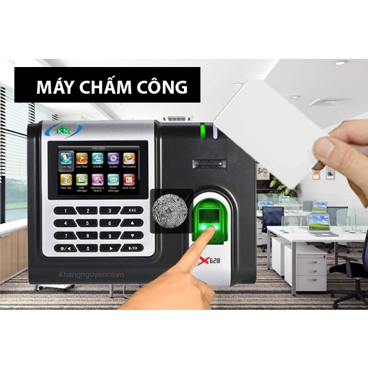 RONALD JACK  - X628C - máy chấm công vân tay - hàng qua sử dụng - tính lương -  phần mềm tính lương