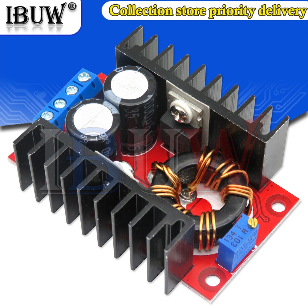 1 Bộ Tăng Áp 10-30V Sang 12-35V CV CC 150W 10A DC Cho Xe Hơi