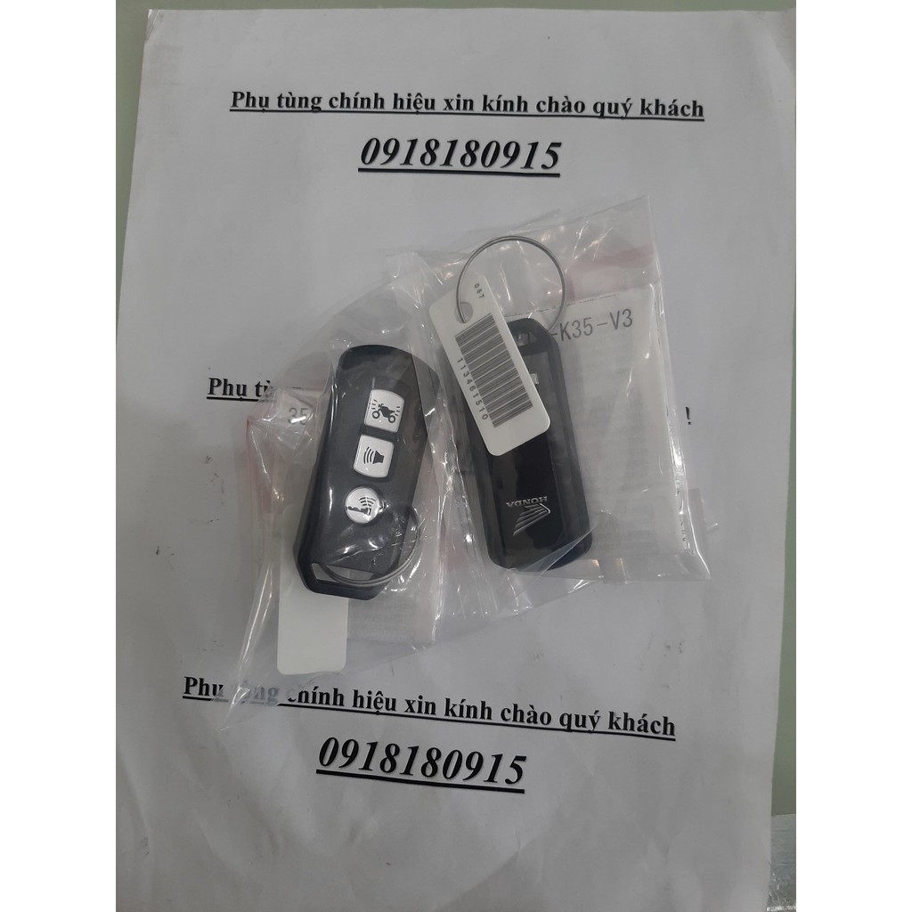 khóa Remote FOB xe máy sh mode 2020-2021 smartkey honda