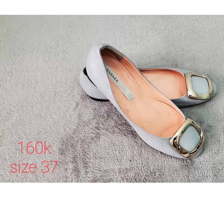 Giày công sở si hiệu da thật secondhand SIZE 37