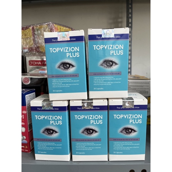 Topvizion plus bảo vệ mắt mẫu mới nhất