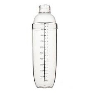 Bình Lắc Nhựa Vạch Đen 350ml - 500ml- 700ml