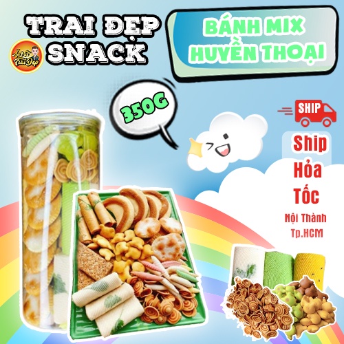 Bánh Mix Huyền Thoại Trai Đẹp 350G