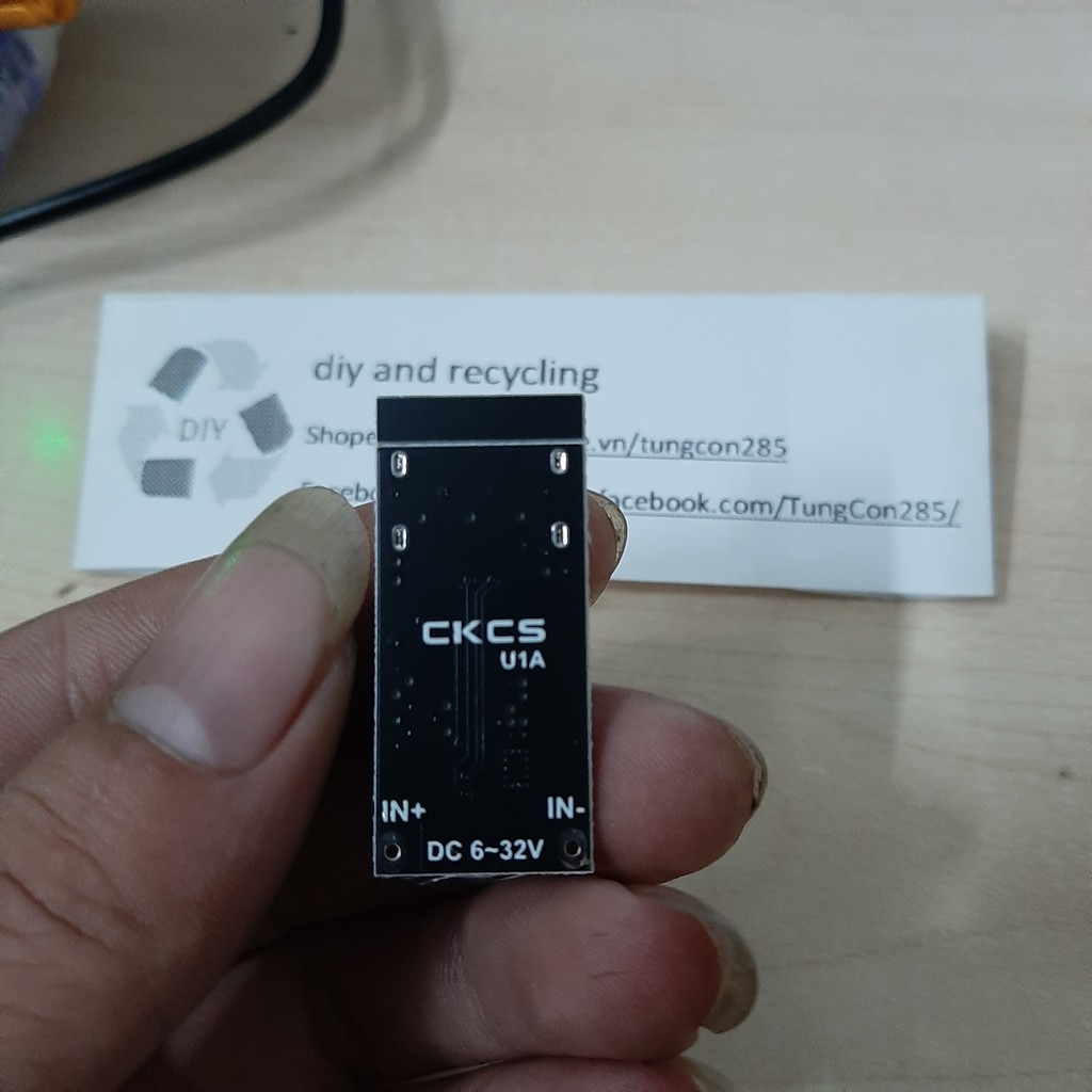Mạch sạc nhanh QC3.0 hạ áp (Quick charge 3.0 - QC 3.0) ngõ vào từ 6V - 32V dùng sạc pin dự phòng, điện thoại, loa