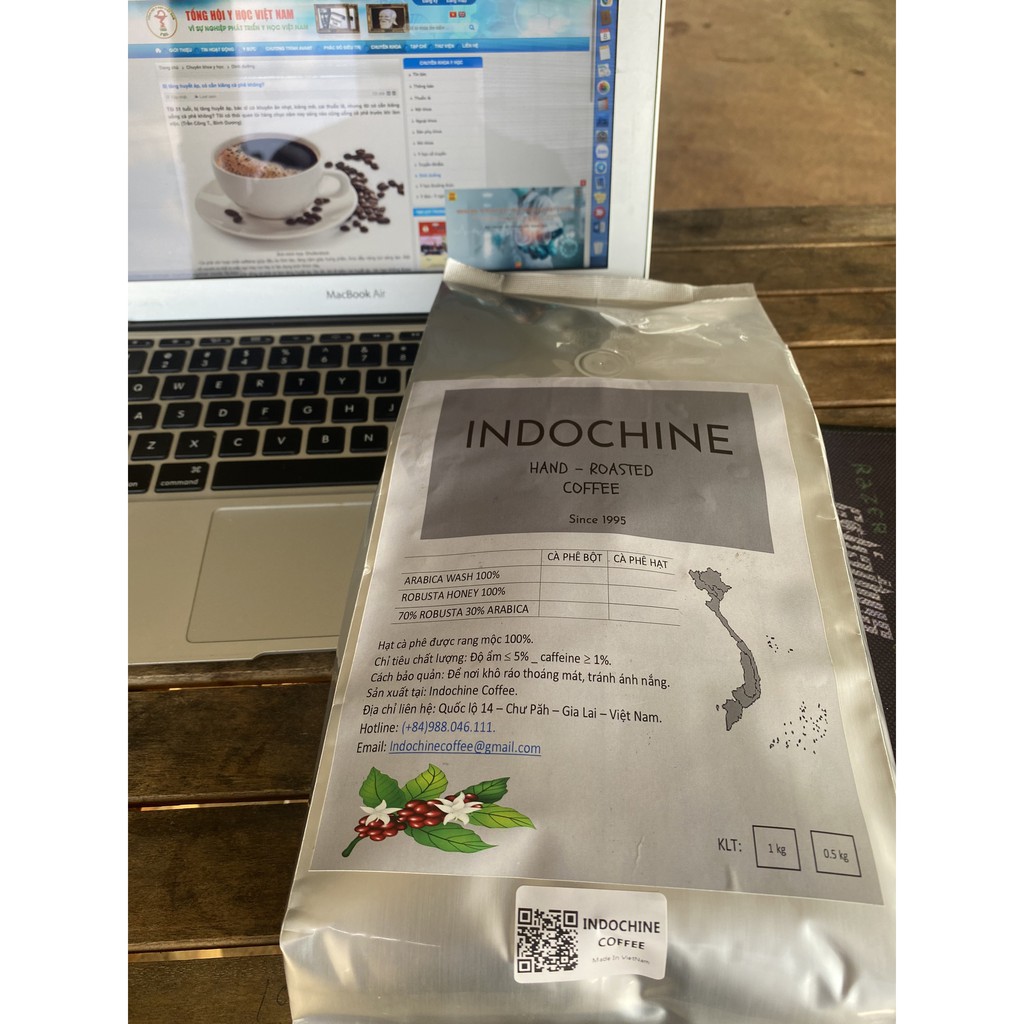 INDOCHINE COFFEE - Cà Phê Rang Xay Nguyên Chất