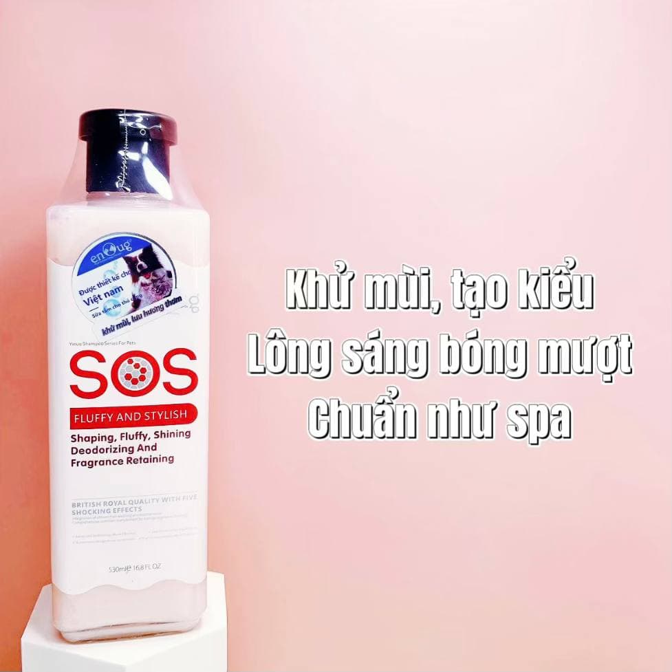 Sữa Tắm SOS dành cho Chó Và Mèo (530ml) [CHÍNH HÃNG] - Hero Petshop