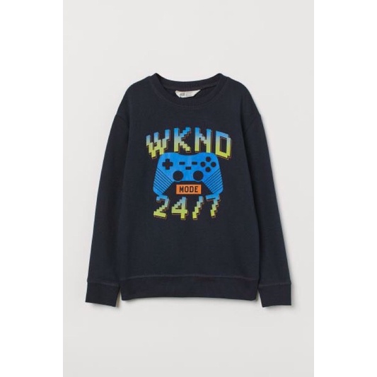 Áo nỉ da cá bé trai sz 6/8-14/16