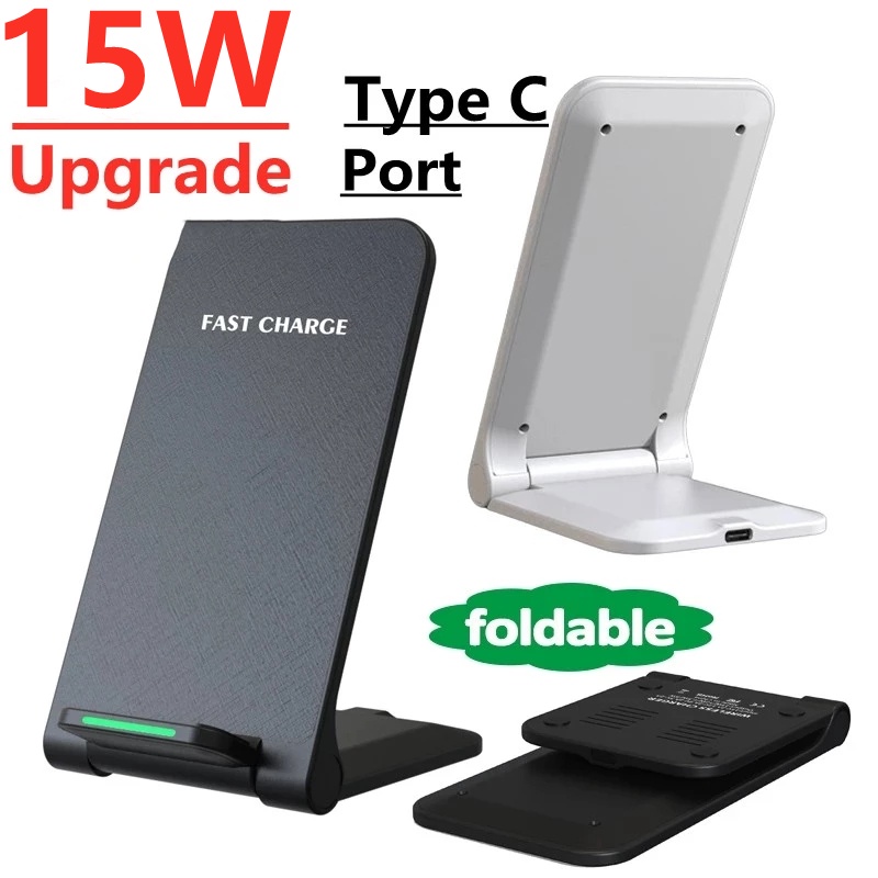 XIAOMI Giá Đỡ Điện Thoại Sạc Nhanh Không Dây 15W Cho iPhone 13 12 11 X Pro Max Samsung S21 S20 S8 S9